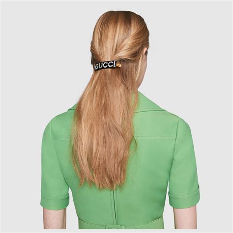 clip capelli gucci|Gucci hair accessories.